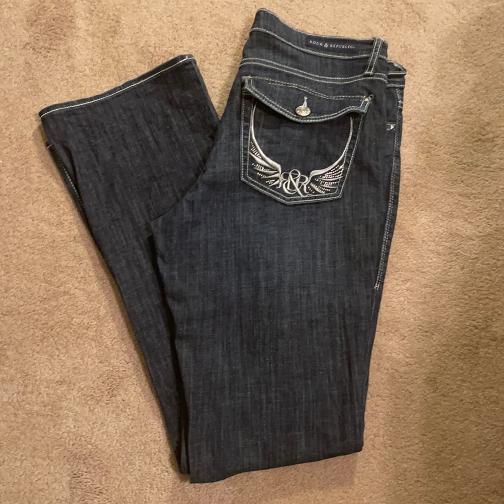 Rock & Republic Boot Cut Jeans - 14L